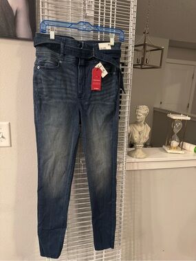 Express Dark Indigo Skinny Jeans